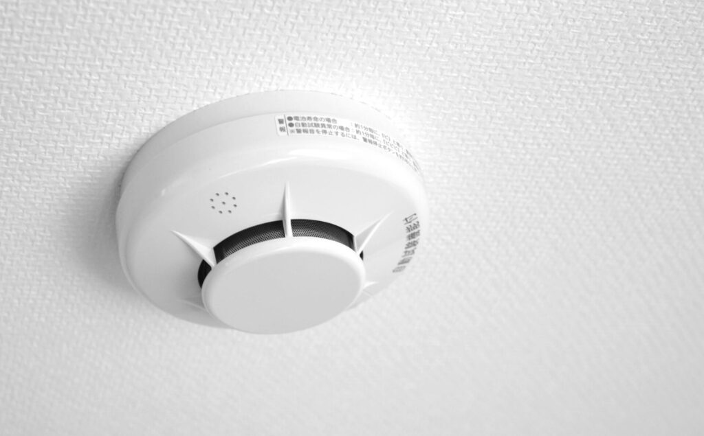 火災報知器偽装型カメラ(天井設置)
